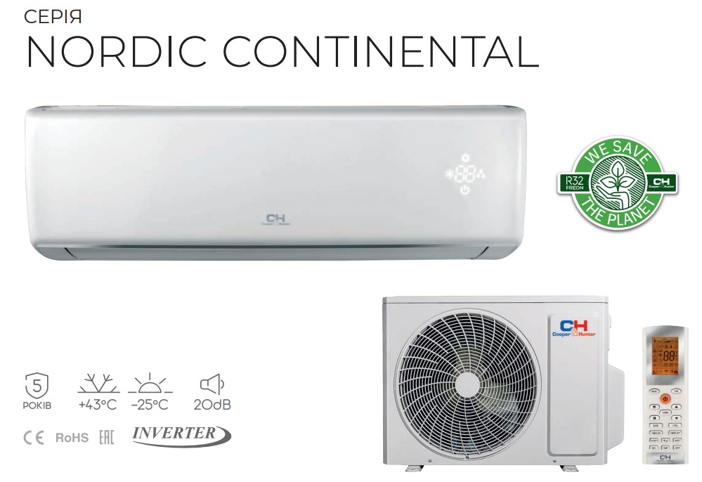 Nordic Continental CH-S09FTXR-NG
