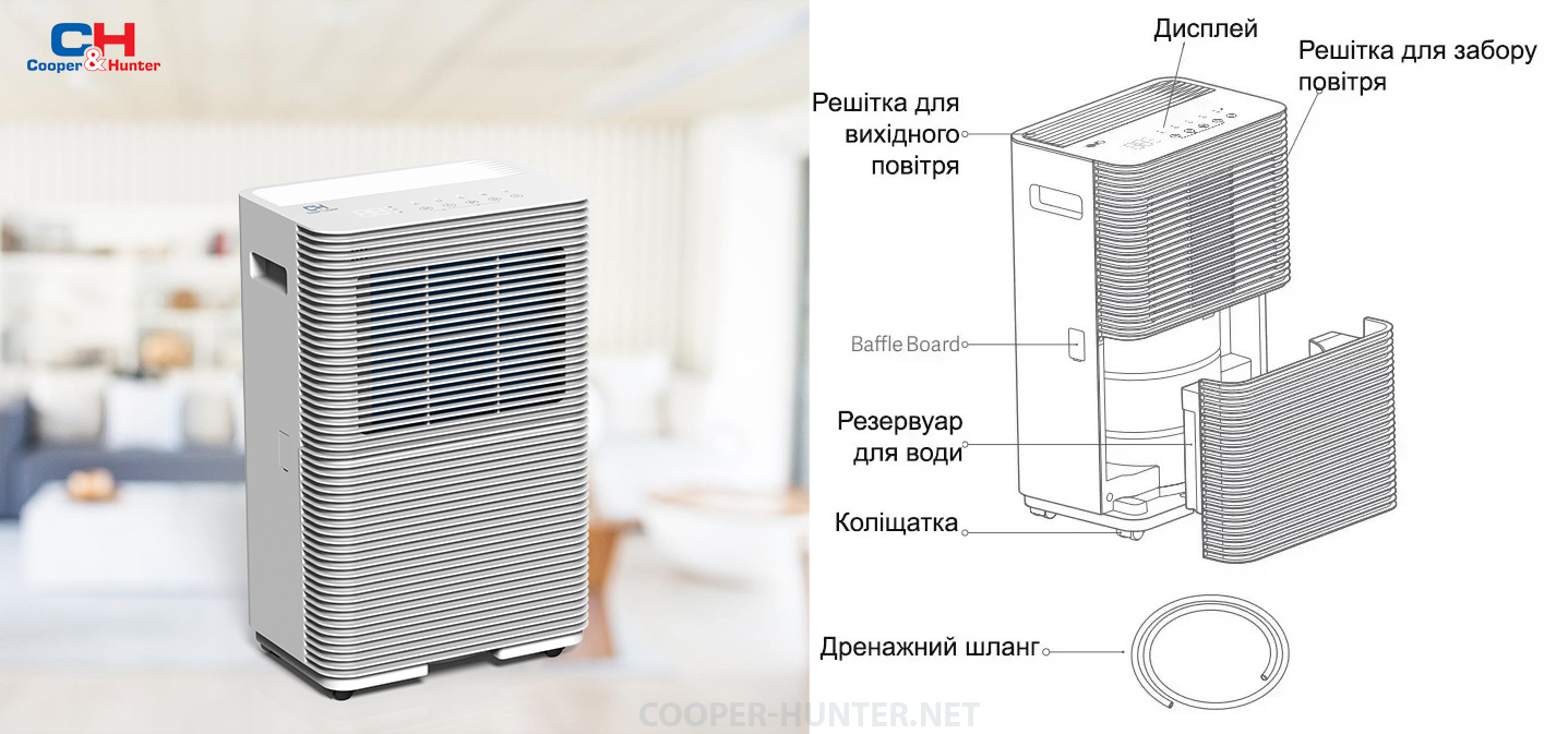 CH-D008WD9-16LDWF осушитель купить